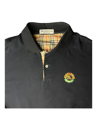 Burberry's Long Sleeve Polo Men's Size L