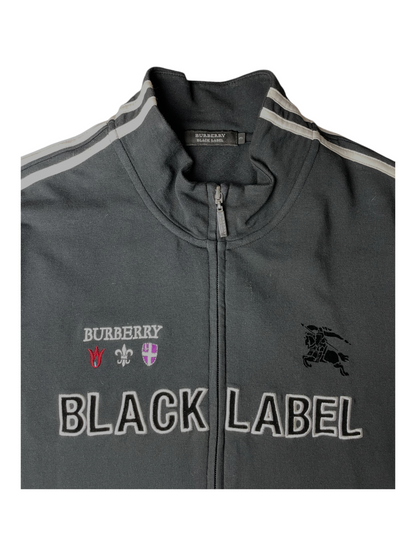 Burberry Black Label Zip Up Cardigan Women's Size UK 10