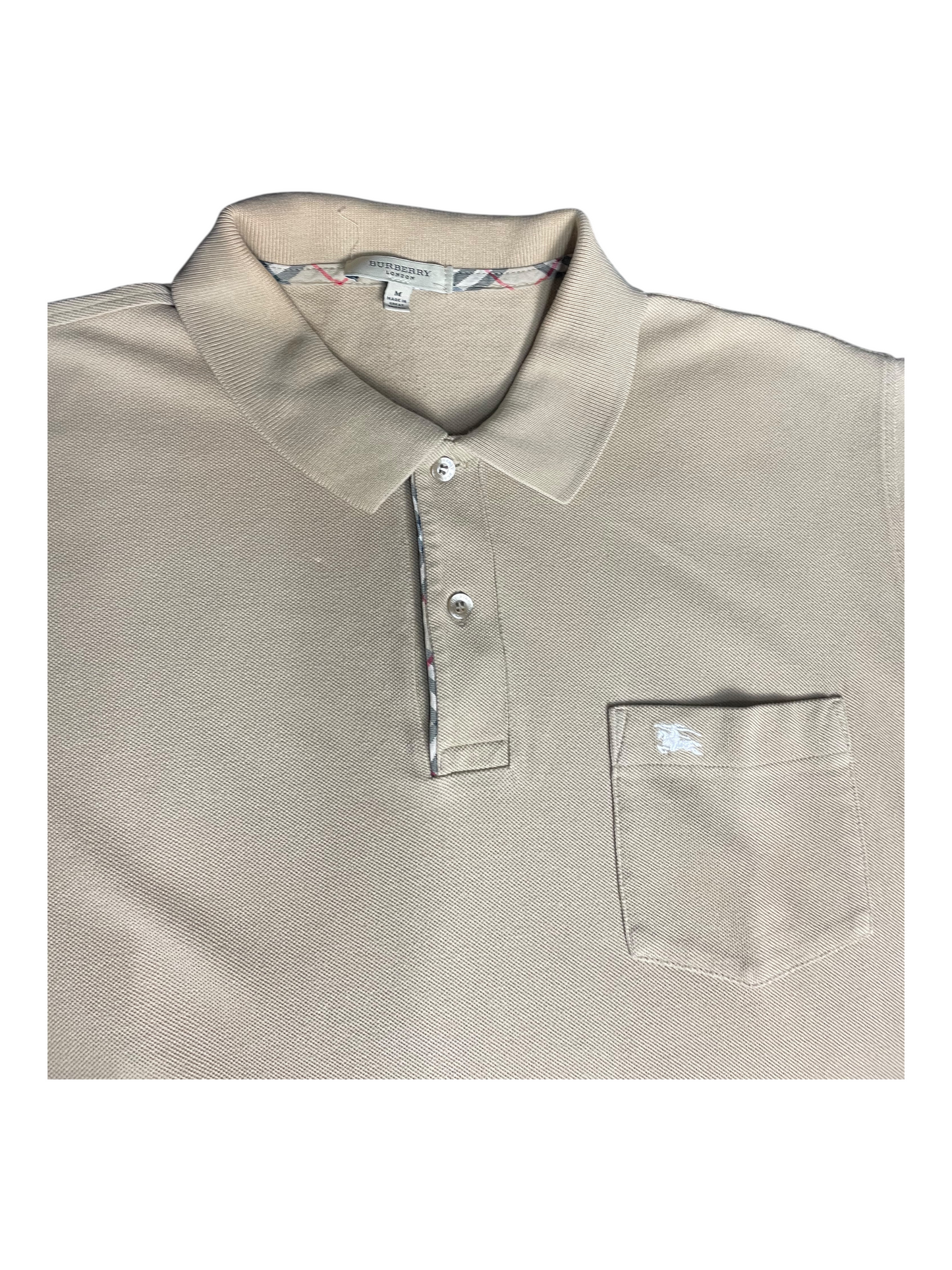 Burberry London Polo Top Men's Size M