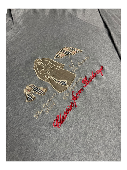 Burberry's Long Sleeve Top Men's Size L