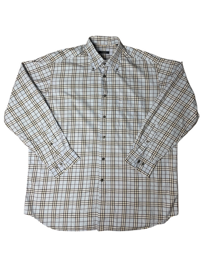 Burberry London Long Sleeve Shirt Men's Size XL