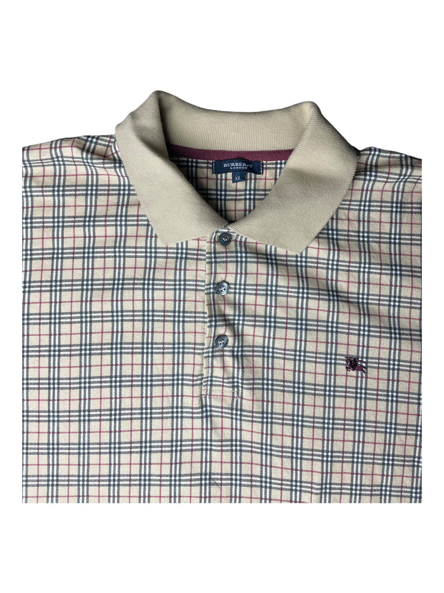 Burberry London Polo Top Men's Size XL