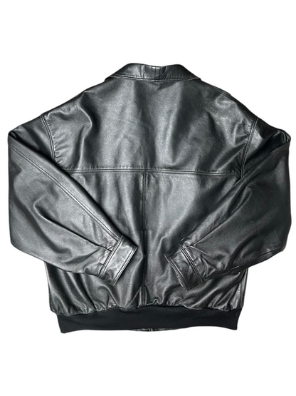 Burberry's Leather Jacket Men's Size XL