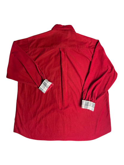 Burberry London Corduroy Shirt Men's Size L