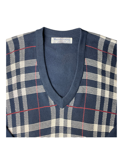 Burberry's V Neck Jumper Women's Size UK 10