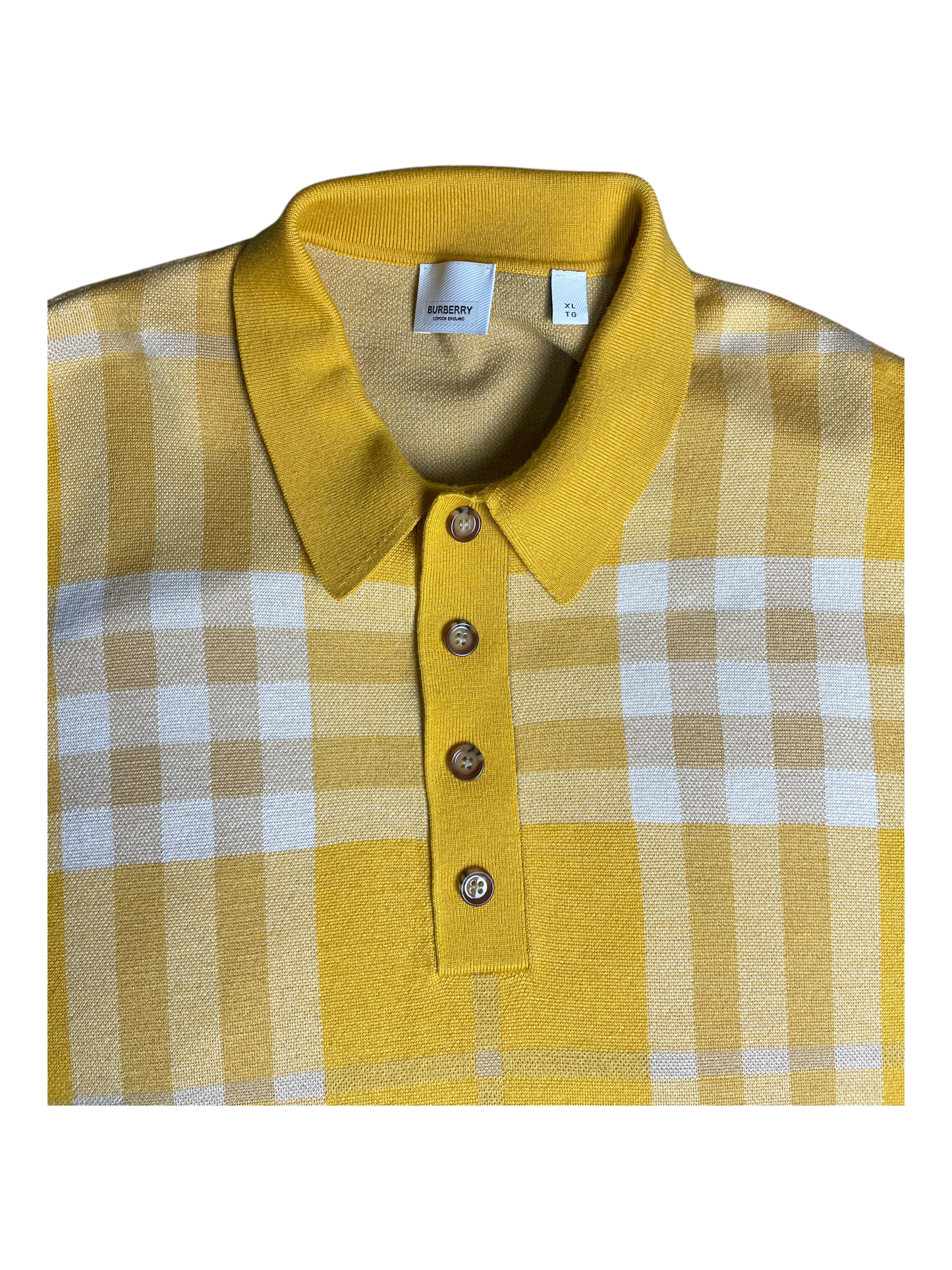 New Season Burberry Polo Top Men's Size XL