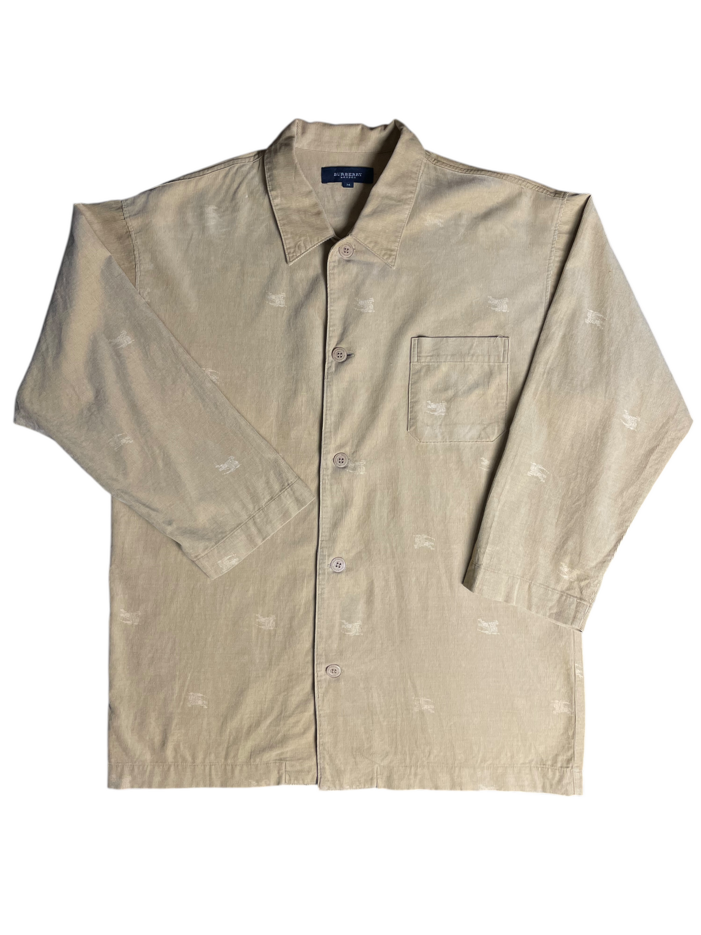 Burberry London Corduroy Shirt Men's Size M