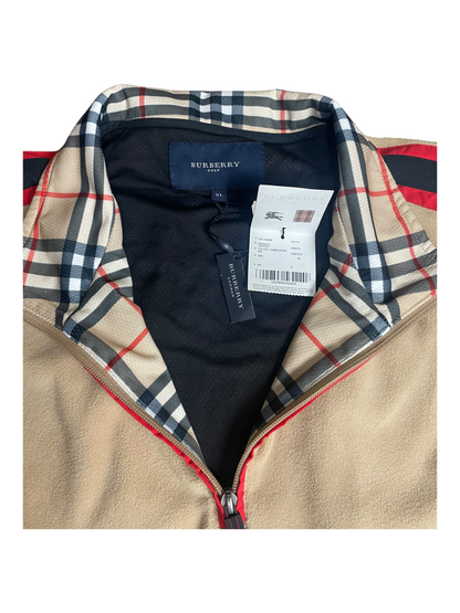 Burberry Golf Quarter Zip Fleece Men's Size XL