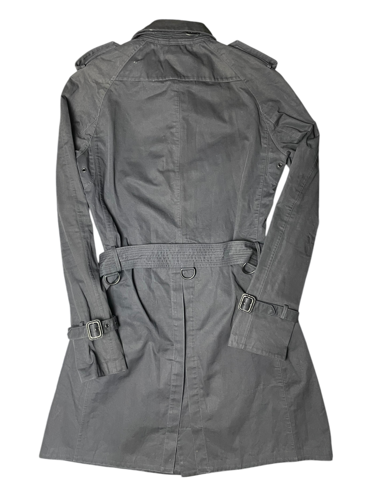 Burberry Belted & Breasted Trench Coat Women's Size UK 6