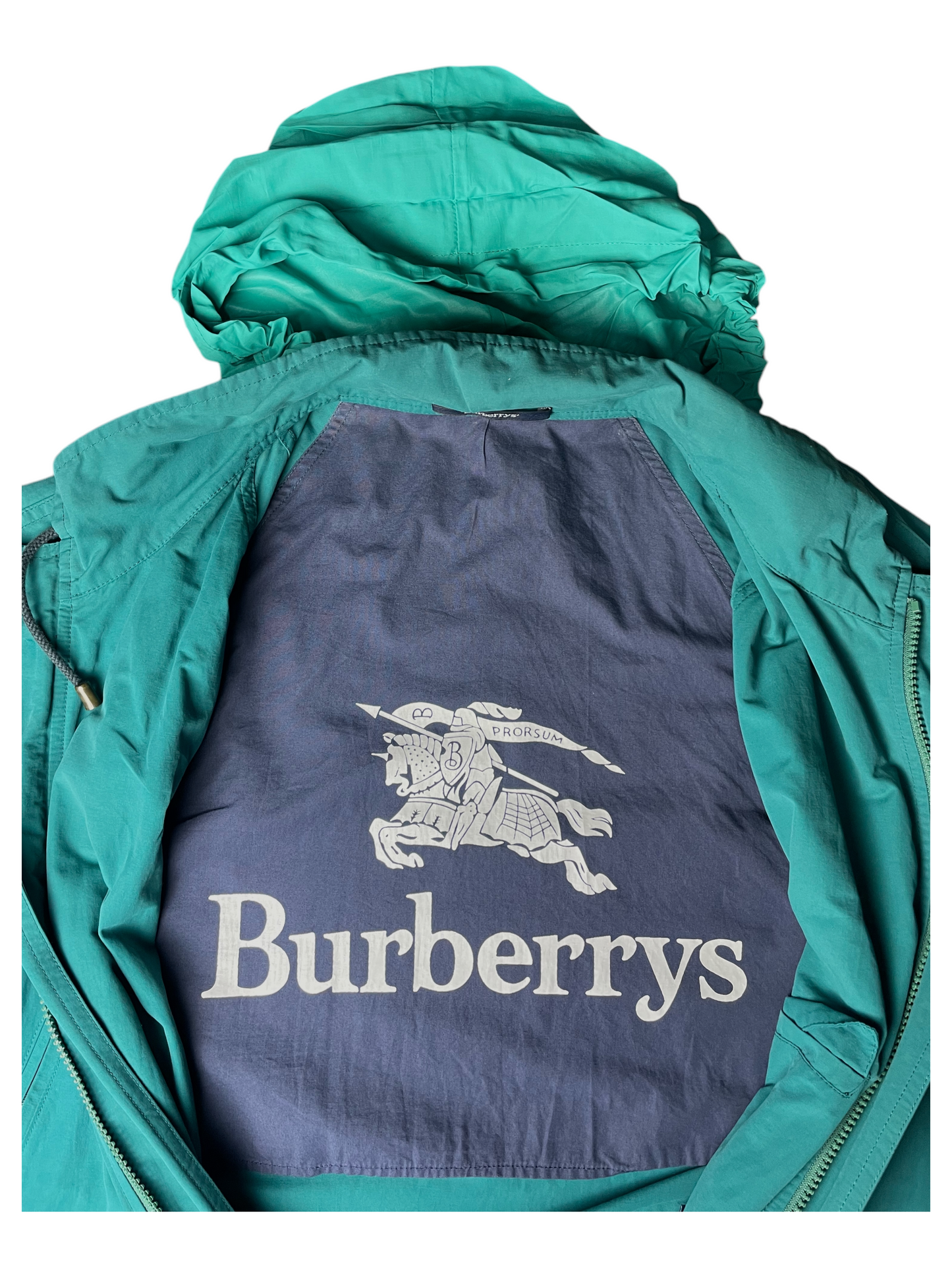 Burberry's Hooded Jacket Men's Size L