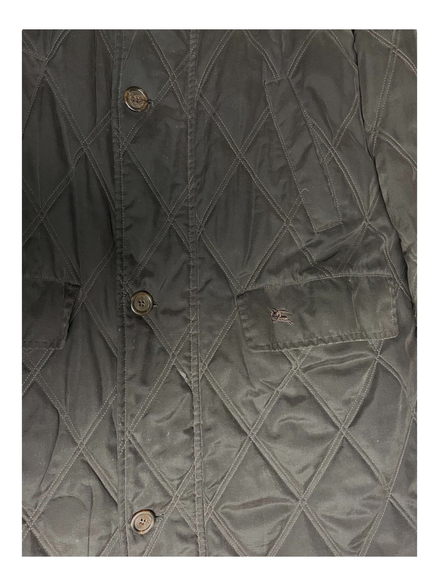 Burberry's Quilted Jacket Men's Size L