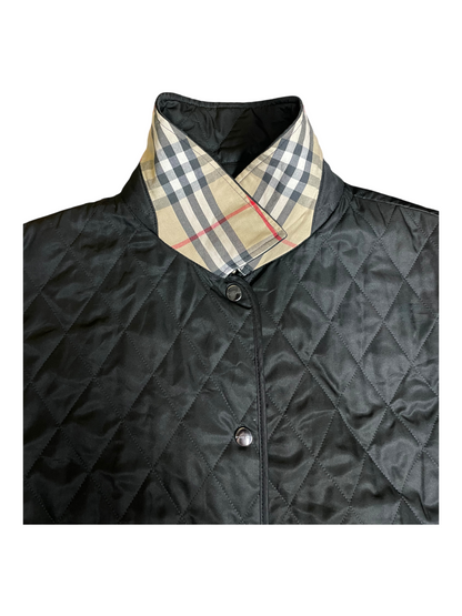 Burberry London Quilted Jacket Women's Size UK 12