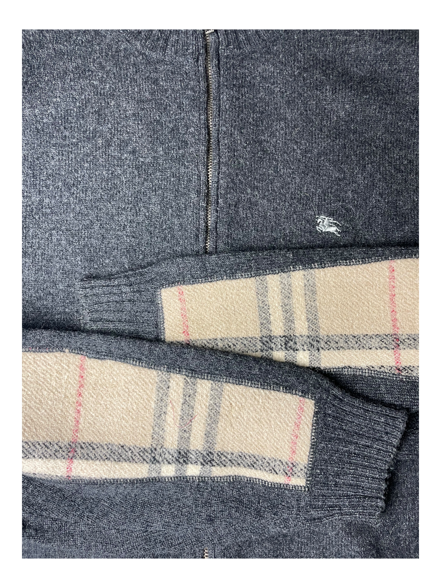 Burberry London Zip Up Jumper Women's Size UK 10