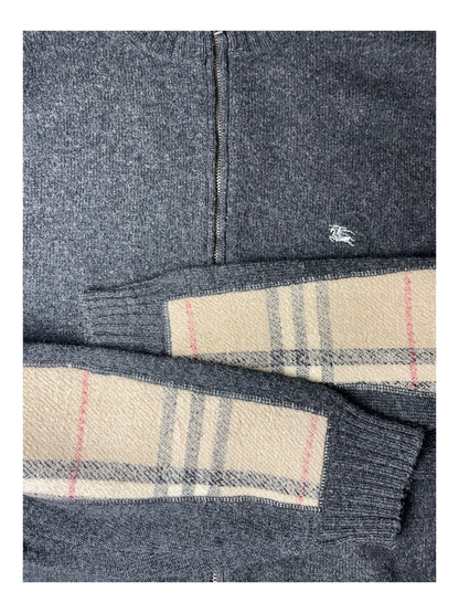 Burberry London Zip Up Jumper Women's Size UK 10