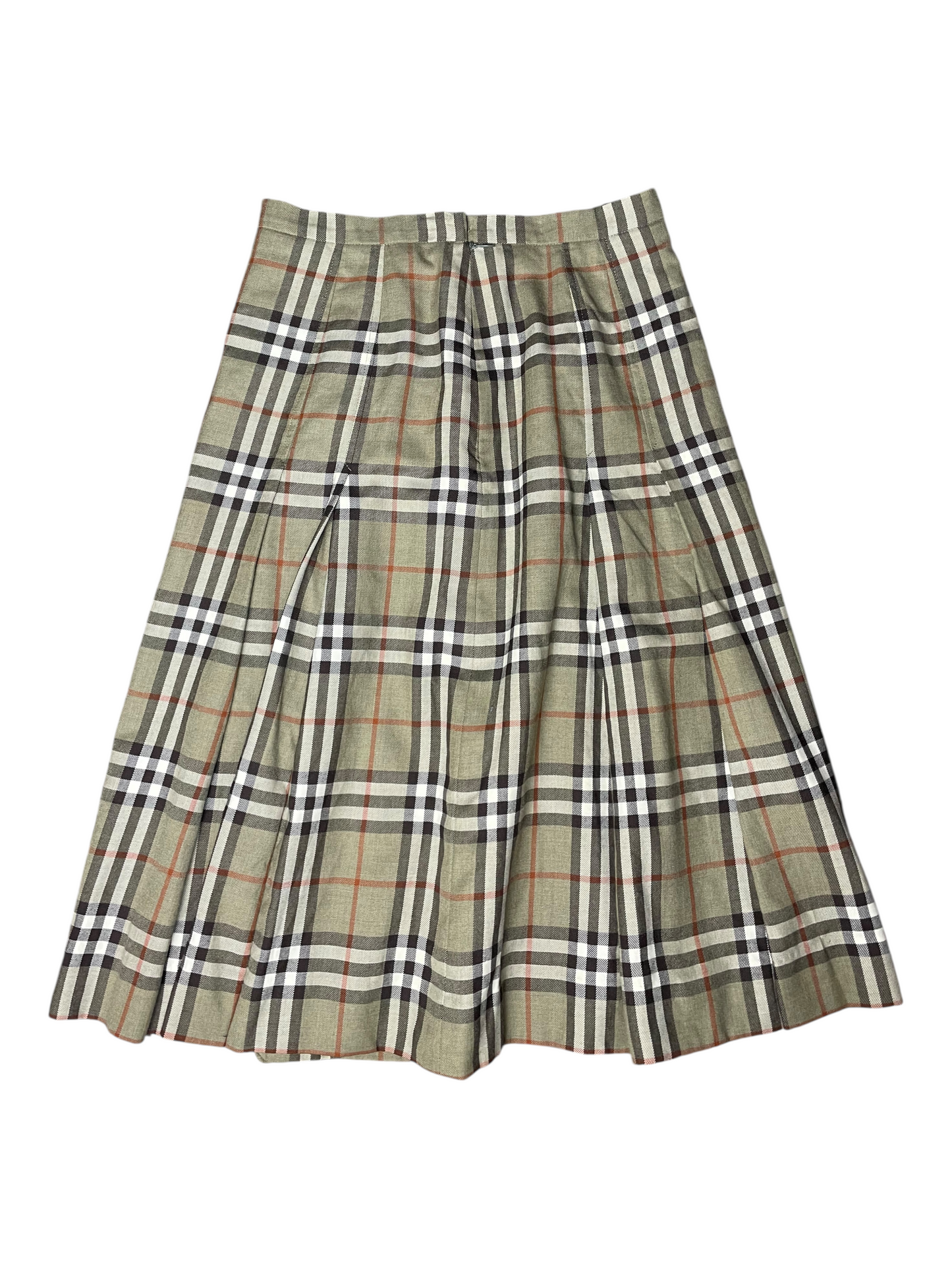 Burberry's Pleated Skirt 24" Waist