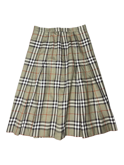 Burberry's Pleated Skirt 24" Waist
